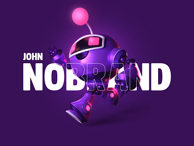 John Nobrand New Face! branding design john nobrand logo