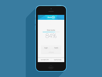 Bank24, mobile banking app app banking interface ios mobile