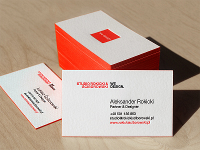 Letterpress business cards business cards edge painting letterpress print