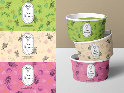 Weekly warm-up #37: Ice cream packaging branding branding and identity branding concept concept design design challenge dribbbleweeklywarmup food food brand food packaging hand drawn ice cream ice cream brand icecream illustration logo packaging vector weeklywarmup