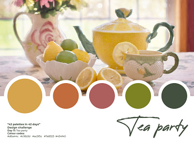 Design Challenge - 42 palettes in 42 days | Day 11 42 42 days 42 palettes 42 palettes in 42 days burnt sienna color color palette colour palette design challenge designchallenge dribbble design challenge free resource green lemon mood board orange oranges pink warm colors