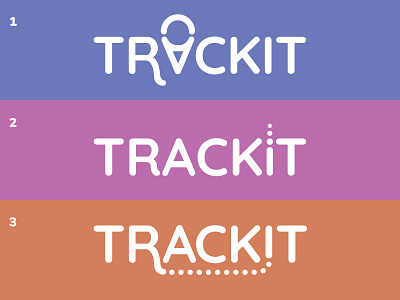 TrackIt Logo Concepts adobe illustrator cc app app logo concept logo logo concept logo concepts logo design logodesign logos track tracker tracker app