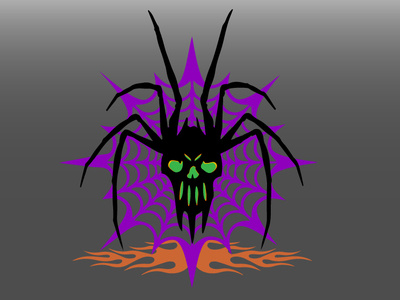 House of Malgoth, Keeper of the Abyssal Flame design illustrator vector