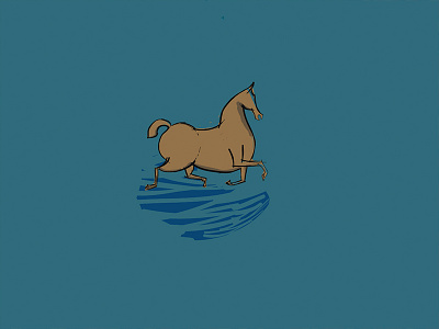 horse trot adobe ideas doodles illustration