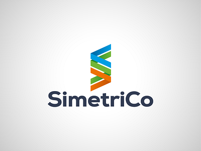 SimetriCo branding design logo