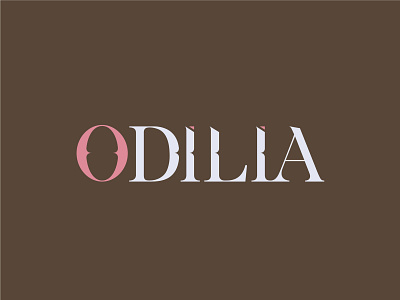 Odilia character design logo logo design logodesign logotype shoes typography