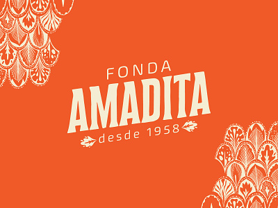 Fonda Amadita design food logo logo design vector