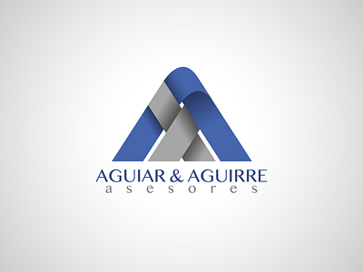 Aguiar Aguirre Asesores branding design insurance logo logo design logotype vector