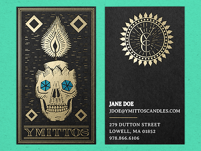 Ymittos Business Cards (…but prettier)