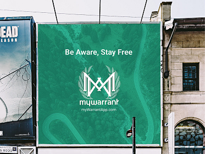 MyWarrant – Sidewalk Ad