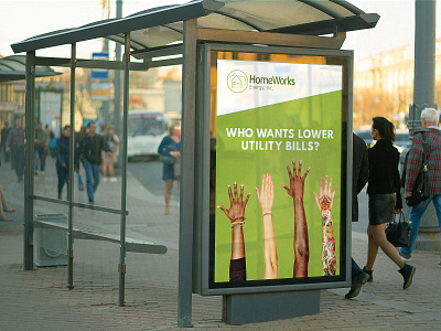 HomeWorks Energy DOOH – Bus Stop