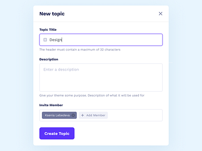 New Topic forms forum group input messages topic web website