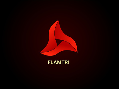 Flamtri app branding design game icon identity illustration logo minimal mobile type ui ux vector