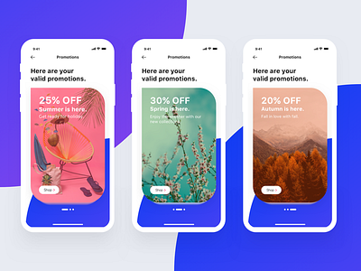 Discount interface discount ui design app shopping