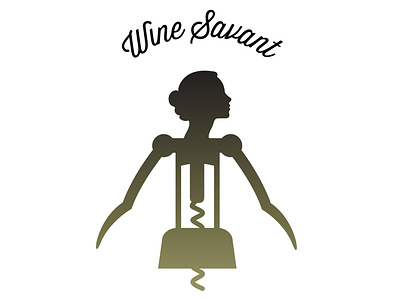 Wine Savant Logo corkscrew opener savant wine