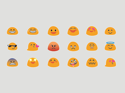 Blob Emoji blob design emoji