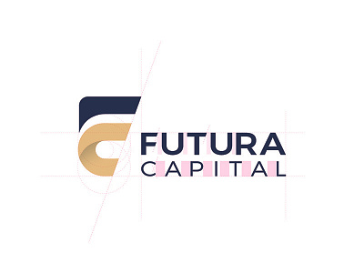 Financial company Logo c capital company f financial investment letter c letter f logo