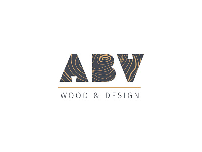 ABV Wood & Design logo furniture logo