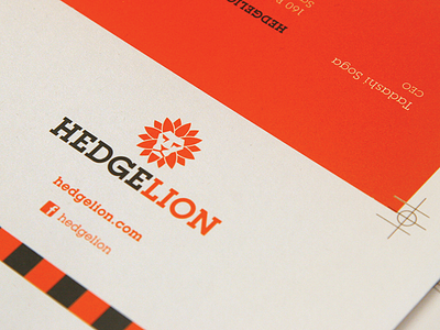 Hedgelion Logo lion logo