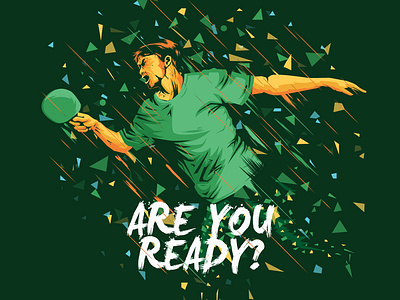 Are You Ready?! design illustration vector
