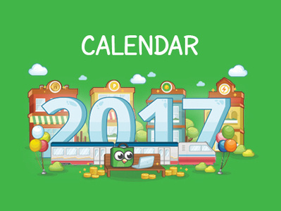 Tokopedia 2017 Cover Calender