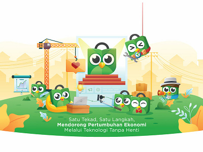 Tokopedia 2019 Calender