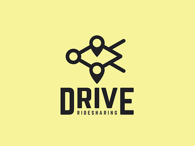 29 of 50: Rideshare Car Service affinity designer car service daily logo dailylogochallenge graphic design logo logo design rideshare taxi
