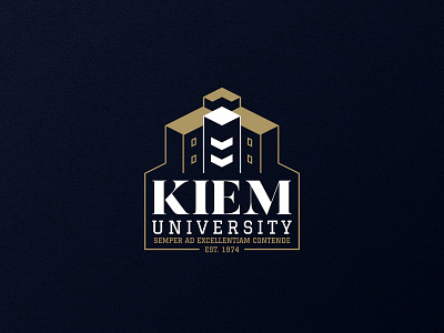 38 of 50: College / University affinity designer daily logo dailylogochallenge graphic design logo logo design university