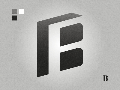 B affinity designer b letter b logo black and white graphic design letter logo lettermark