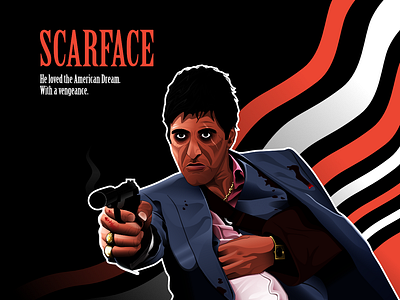Scarface by Zachary Kahl on Dribbble
