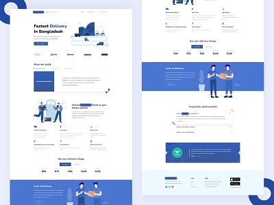 Parcel Landing Page