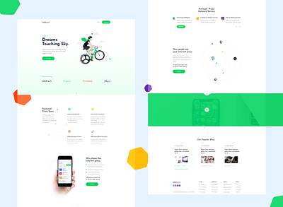 Beldwn Internet Proxy App Landing Page design dribbble flat icon illustration typography ui ux website