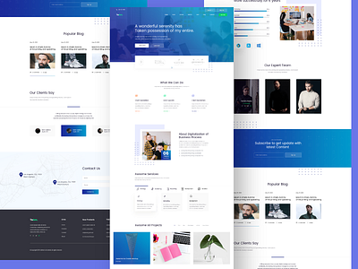 Multipurpose Landing page