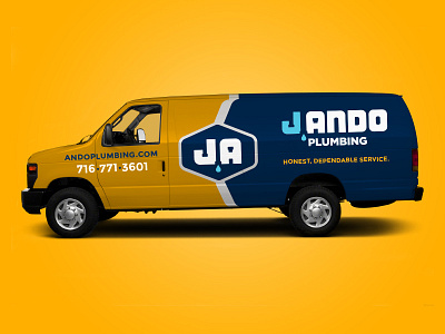 J Ando Plumbing Truck and Van Wrap