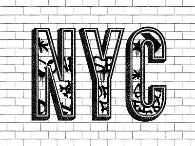 Converse NYC Subway Graffiti apparel black and white converse graffiti graphic design illustration nyc sneakers snowflakes subway tile texture typography