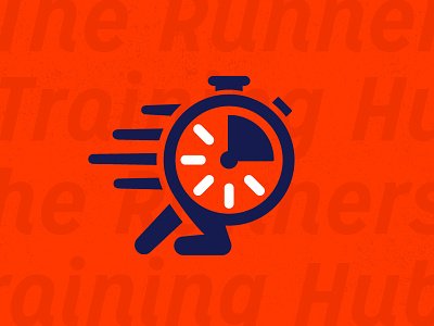 The Runners Training Hub branding graphic design icon identity logomark marathon nutrition runner running training