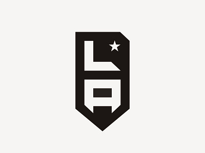 Concept Graveyard: Lockport Athletic 02 branding fitness gym icon identity la logo logo design logo mark shield star workout