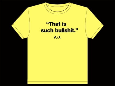 "That is such bullshit." aggression helvetica t shirt table tennis