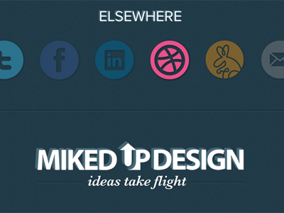 Elsewhere footer icons logo
