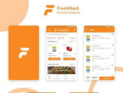 FreshMark grocery market mobile app shopping