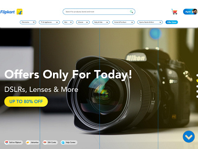 Flipkart Homepage Redesign