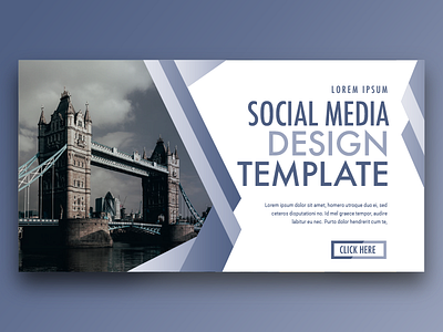 Geometric Template adobe illustrator branding design flat design geometric social media template vector