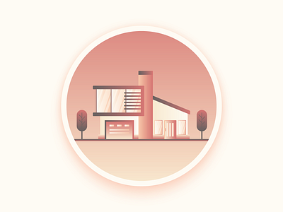 House Illustration adobe illustrator design flat design house illustration logo urban vector