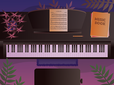 Piano illustration