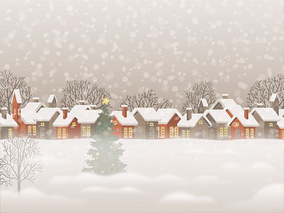 Christmas Winter Village