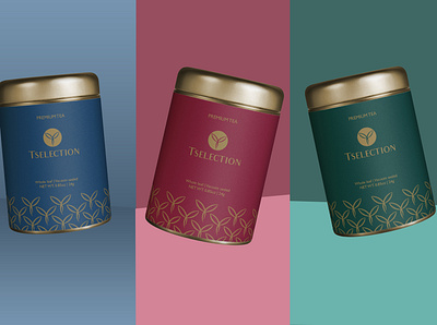 Tselection Packaging design finetea logo minimal packaging packaging design packagingdesign pattern simple tea teapackaging tselection