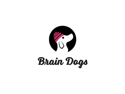 Brain Dogs trivia team logo
