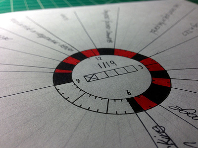 Work time tracker chart data day habit infographic photograph planner tracker work