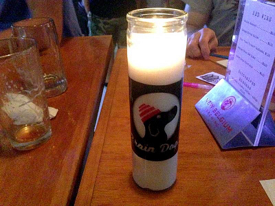 Brain Dogs trivia team candle bar beer brain dog candle decal devo dog game logo sticker team trivia