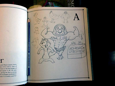 Raisin Hell, comic :: character designs character chicken comic drawing fox illustration pencil sketch
